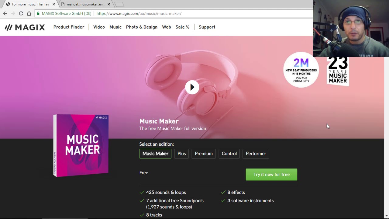 Magix music maker premium free